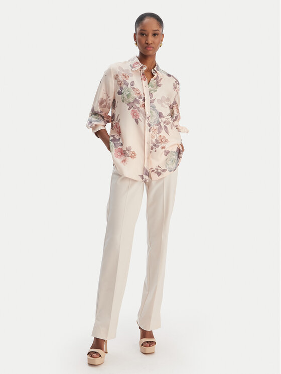 Marella Marella Koszula Salve 2613111141 Różowy Relaxed Fit