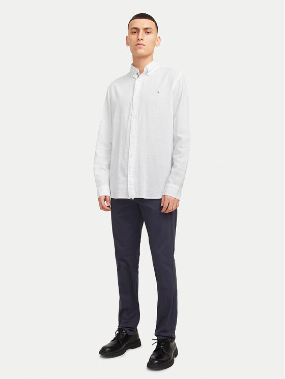 Jack&Jones Jack&Jones Cămașă Summer 12274599 Alb Regular Fit