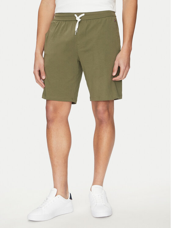 Tommy Hilfiger Tommy Hilfiger Sportovní kraťasy UM0UM03364 Zelená Regular Fit