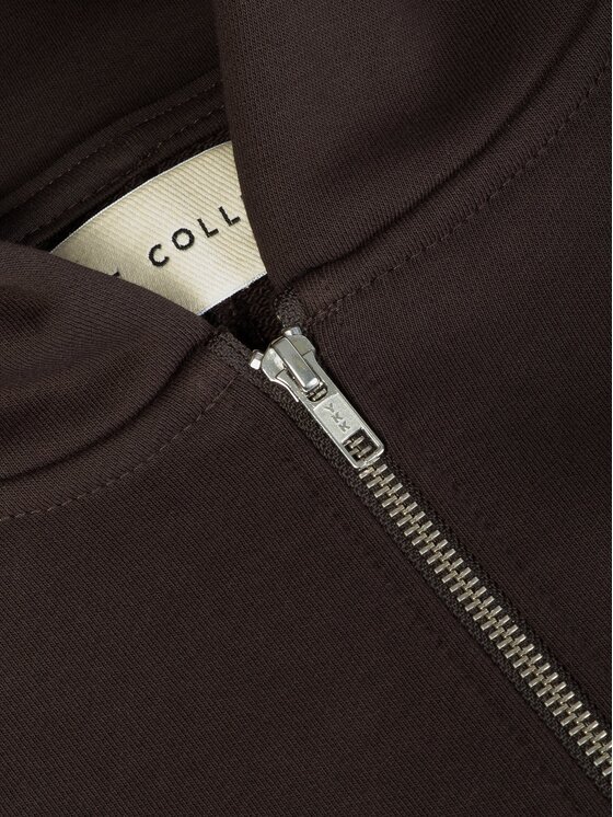 Le Collet Le Collet Bluza TOMZI Brązowy Oversize