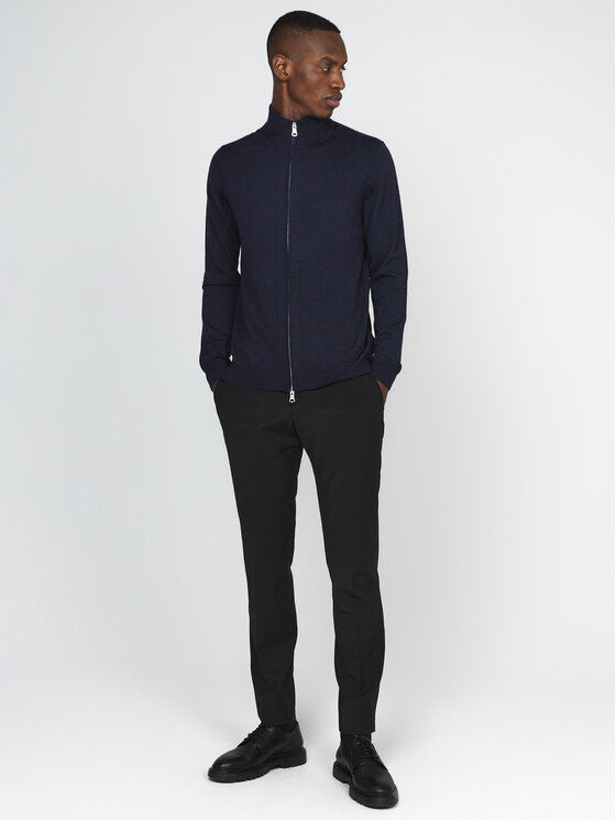 Matinique Matinique Kardigán 30204879 Sötétkék Regular Fit