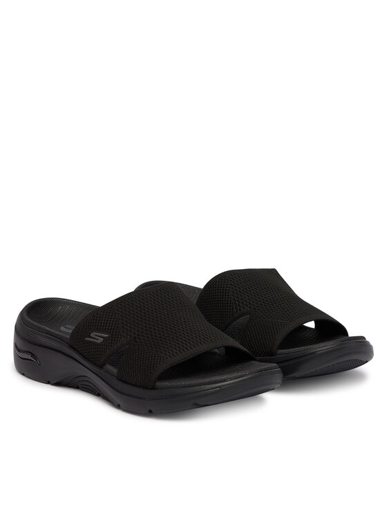 Skechers Skechers Şlapi GO WALK Arch Fit 2.0 140865/BBK Negru