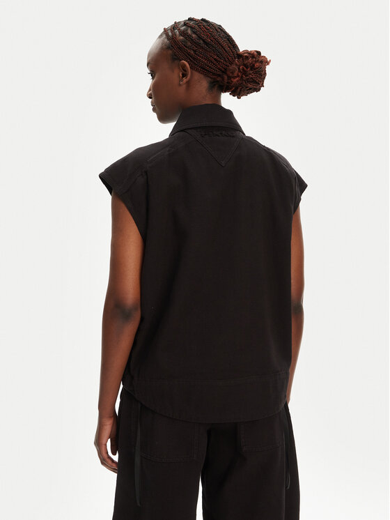 PINKO PINKO Kamizelka Gerard Gilet 105237 A2M8 Czarny Regular Fit