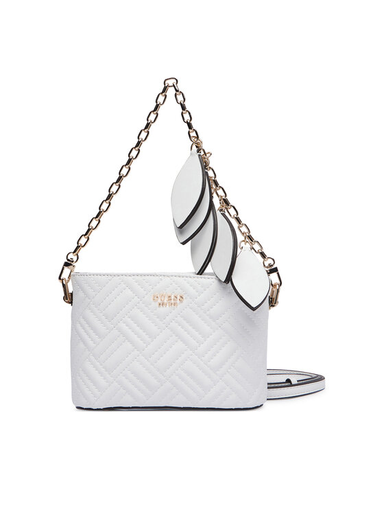 Guess Guess Дамска чанта Sally Mini HWQG99 21770 Бял