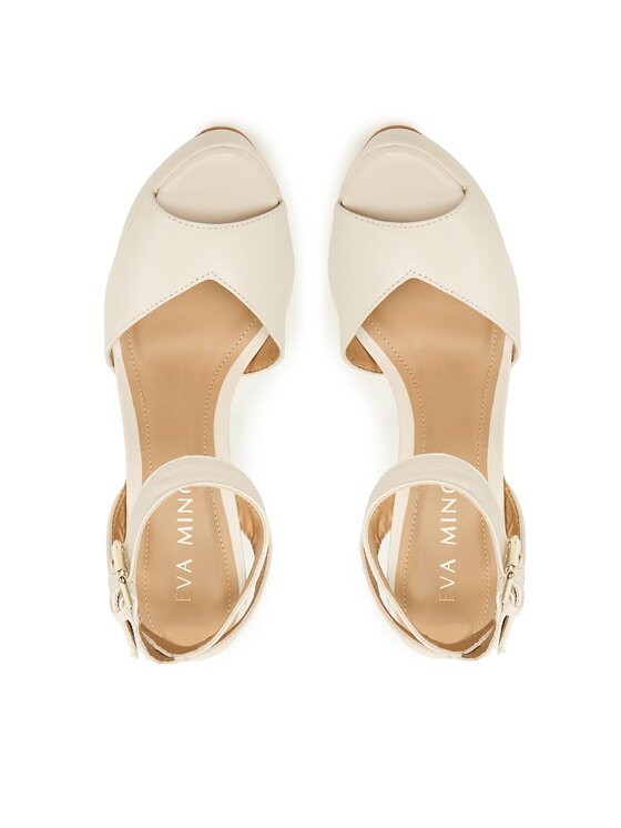 Eva Minge Eva Minge Sandali EM-44-13-001615 Écru