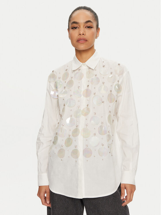 Pinko Camicia CAMICIA DONNA PINKO Bianco Casual Fit Modivo