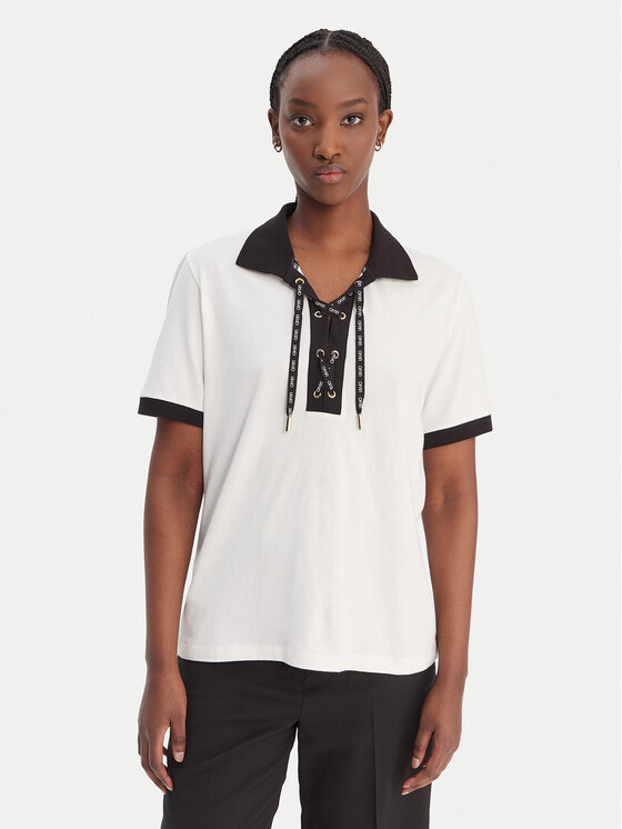 Liu Jo Sport Liu Jo Sport Póló TA6176 JS003 Ekru Regular Fit