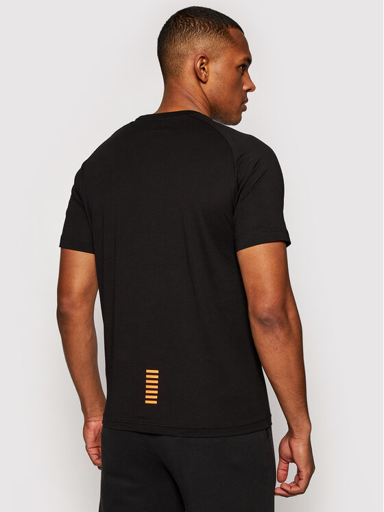 T-shirt 3KPT04 PJM9Z 1200 Nero Regular Fit