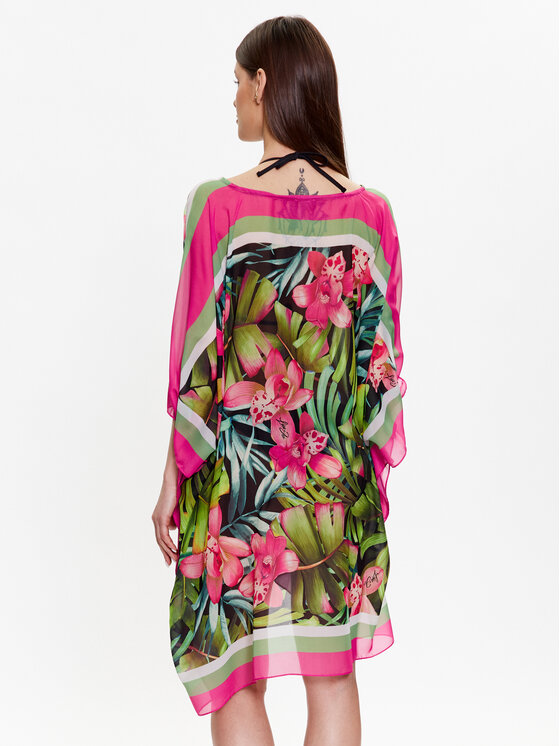 Poncho VA3001 T4902 Multicolore Relaxed Fit