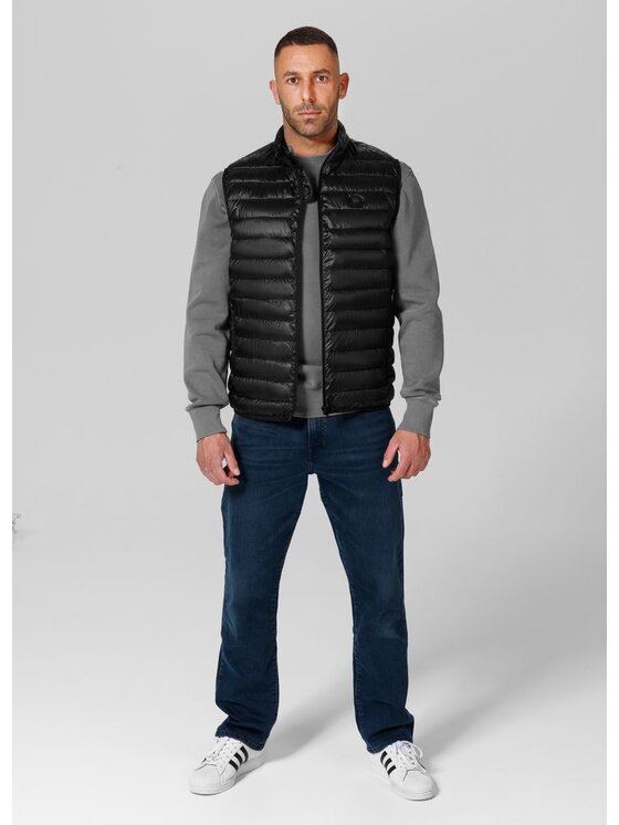 PITBULL PITBULL Bezrękawnik męski Foldable 3XL Czarny Regular Fit