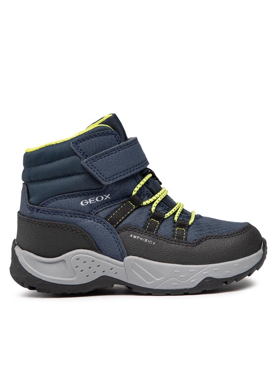 Geox Šnurovacia obuv J Sentiero B.B Abx C J26FSC 0FUCE C0479 S Tmavomodrá