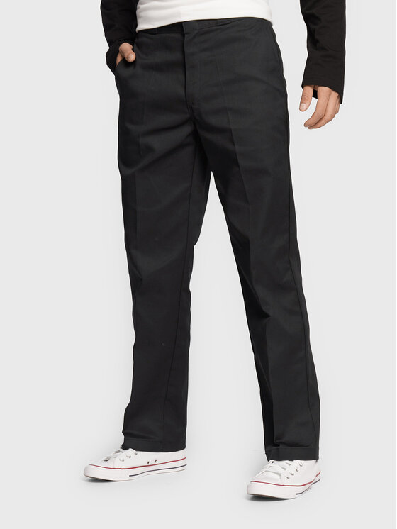 Dickies Bavlnené nohavice 874 Work DK0A4XK6BLK Čierna Original Fit