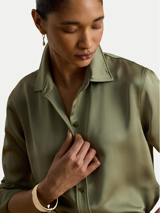 LAUREN RALPH LAUREN LAUREN RALPH LAUREN Πουκάμισο 200P13808004 Πράσινο Regular Fit