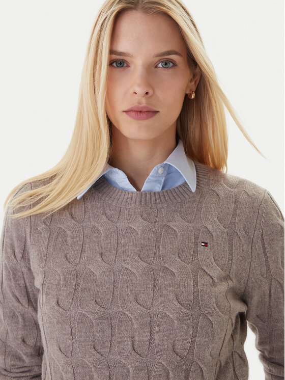 Tommy Hilfiger Tommy Hilfiger Светр WW0WW43586 Бежевий Regular Fit