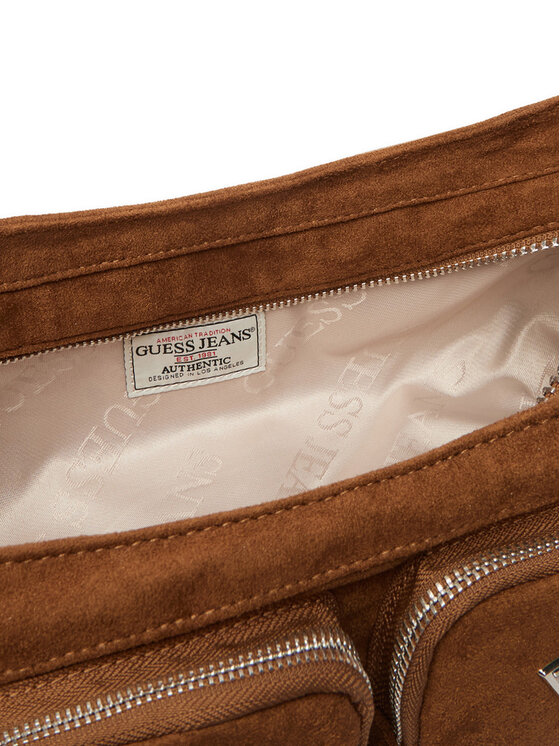 Guess Jeans Guess Jeans Ročna torba CWBEO-GUESS-B-007-09 Rjava