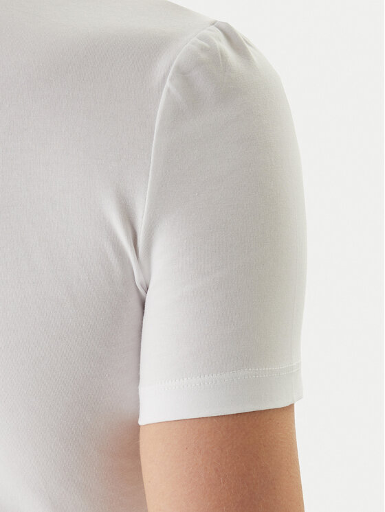 Just Cavalli Just Cavalli T-shirt 80PAHT02 CJ502 Bianco Slim Fit