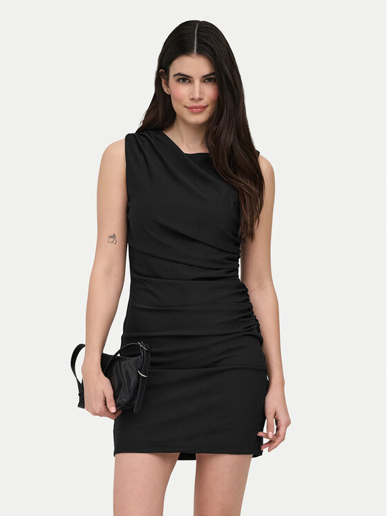 Φόρεμα καθημερινό ONLY Lamber 15374633 Μαύρο S