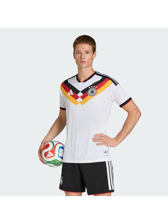 adidas adidas Koszulka techniczna Niemcy Biały Slim Fit