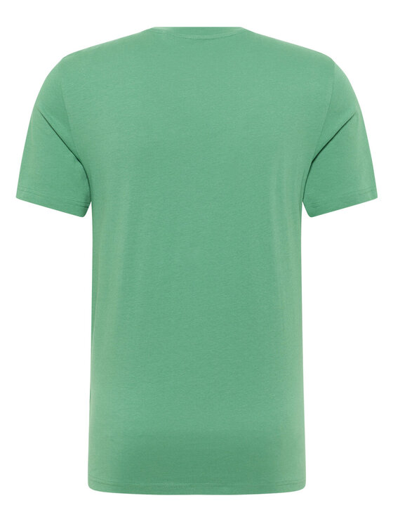Mustang Mustang T-Shirt AUSTIN Zielony Regular Fit
