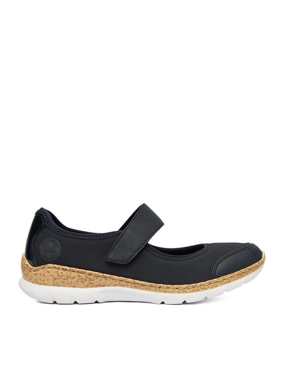 Rieker Pantofi N42B0-14 Bleumarin