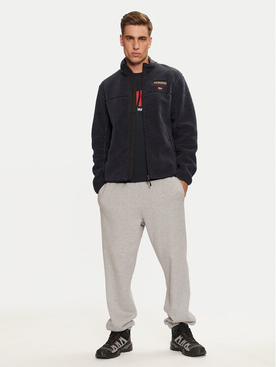 Napapijri Napapijri Fliis T-Tynik Fz NP0A4IA91761 Tumesinine Regular Fit