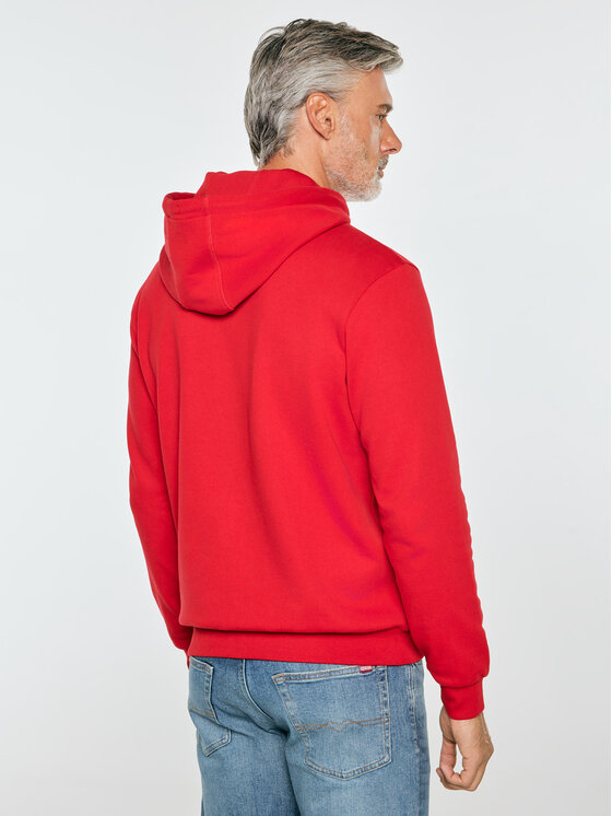 BIG STAR BIG STAR Bluza ERWIN Czerwony Basic Fit