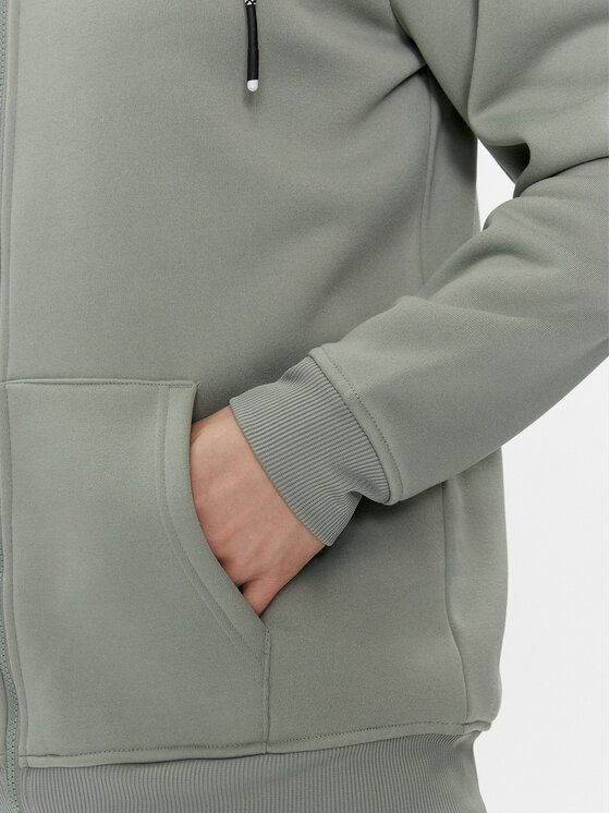 Brave Soul Brave Soul Pulóver MSS-628SPECTRUMD Zöld Straight Fit