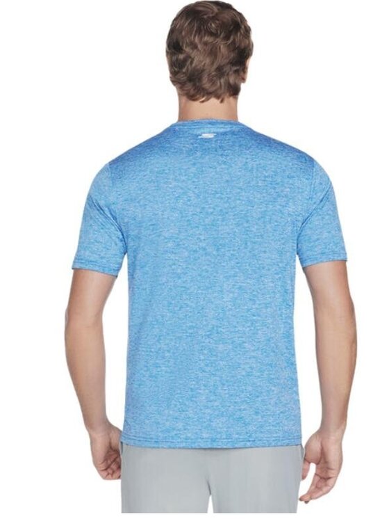 Skechers Skechers T-Shirt Godri Charge Niebieski Classic Fit