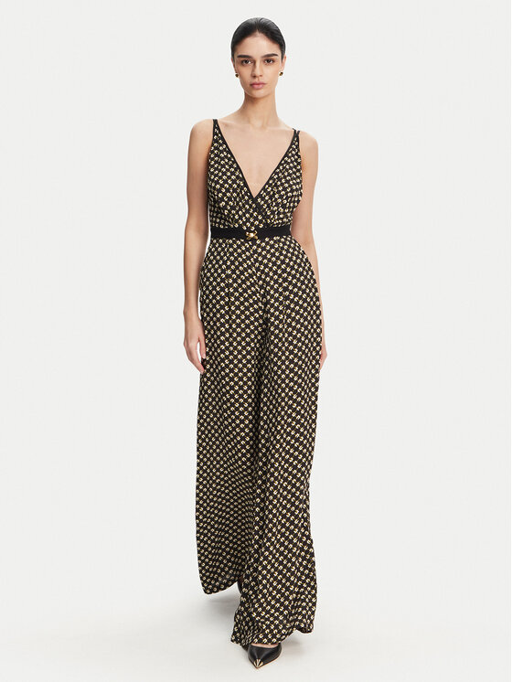 Elisabetta Franchi Elisabetta Franchi Salopetă TU-035-51E2 Negru Regular Fit