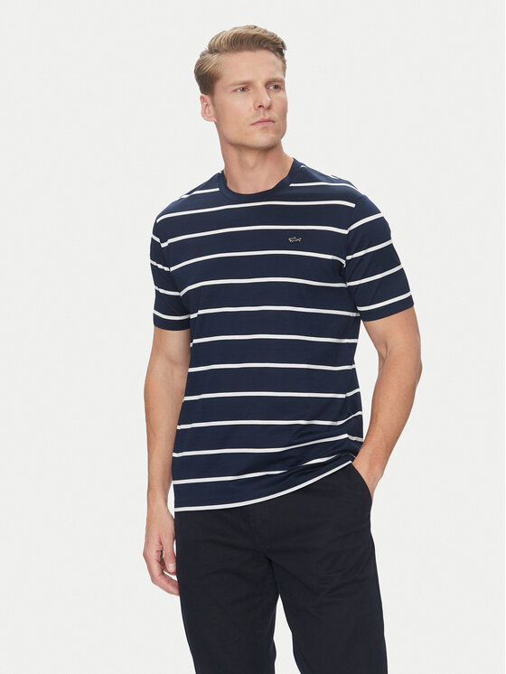Paul&Shark Paul&Shark T-krekls 25411018 Tumši zils Regular Fit