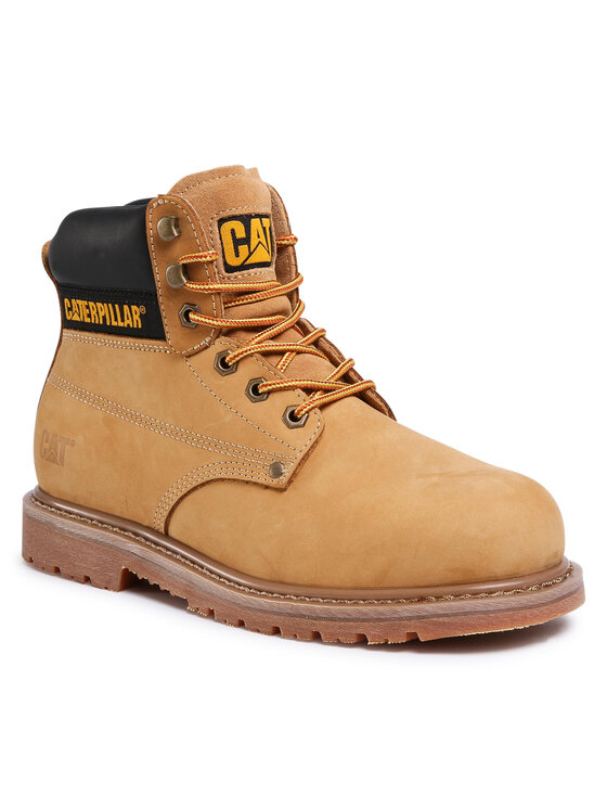 CATerpillar CATerpillar Schnürstiefeletten Powerplant S3 Hro P724626 Gelb