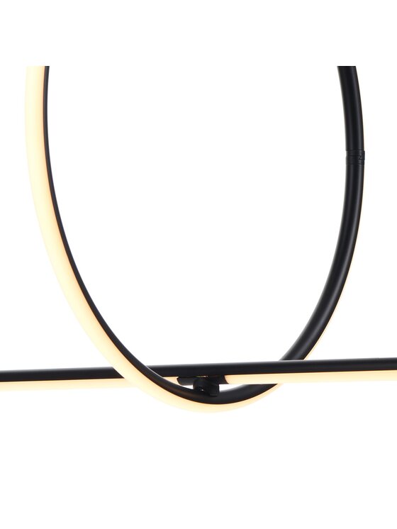MIAhome MIAhome Lampa wisząca FORMA LED czarna 110 cm Czarny