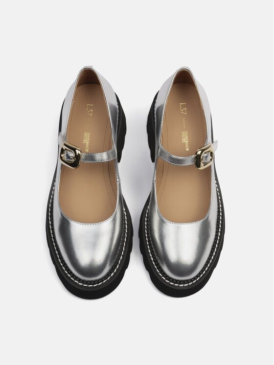 L37 L37 Polobotky FOUR SEASONS Stříbrná