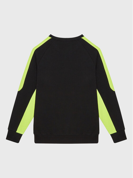 Napapijri Napapijri Μπλούζα B-Pinta NP0A4GXC M Μαύρο Regular Fit