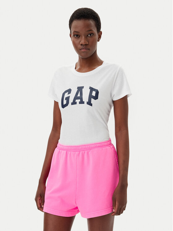 Gap Gap Tricou 729555-12 Alb Regular Fit