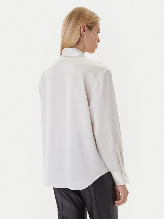Calvin Klein Calvin Klein Bluse LV044D125G Beige Regular Fit