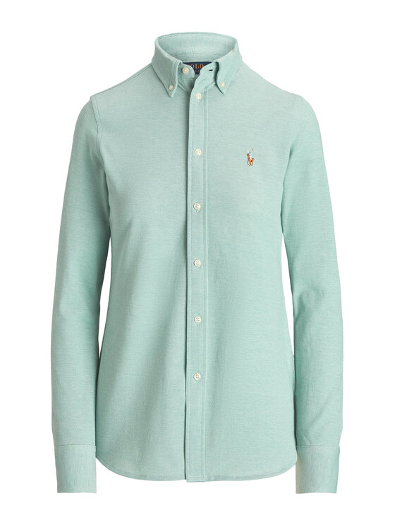 Polo Ralph Lauren Polo Ralph Lauren Πουκάμισο 211924258009 Πράσινο Slim Fit