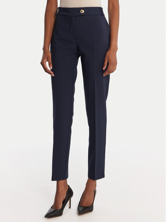 Rinascimento Rinascimento Pantaloni chino CFC0126225003 Blu scuro Slim Fit