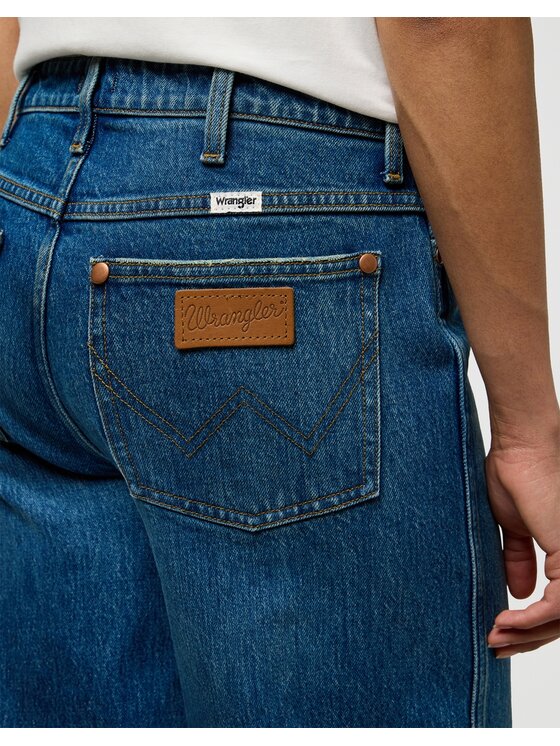 Wrangler Wrangler Jeansy Loose Straight Niebieski Loose Leg