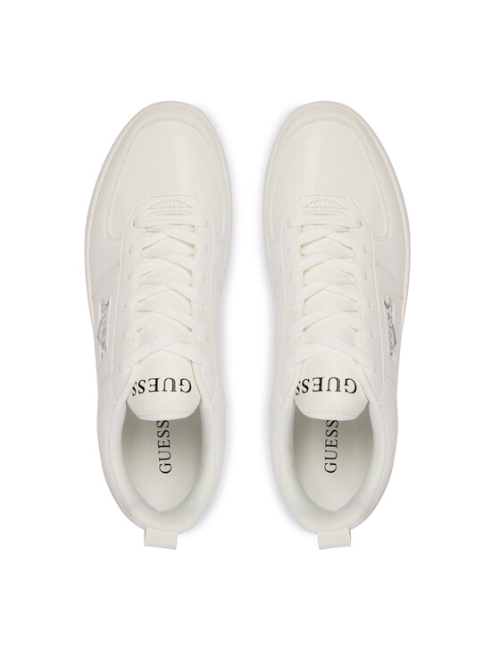 Guess Guess Sneakersy FMFVEN ELE12 Biela