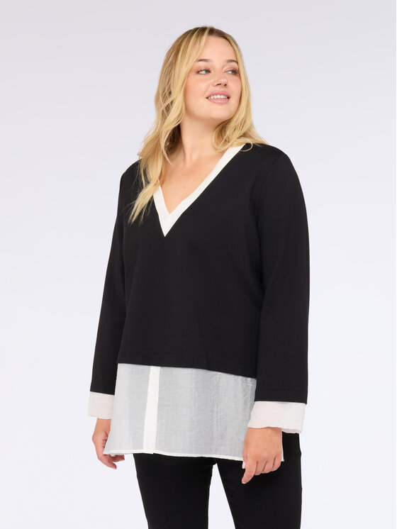 Fiorella Rubino Fiorella Rubino Blusa 2525L000652N0Z3 Nero Regular Fit