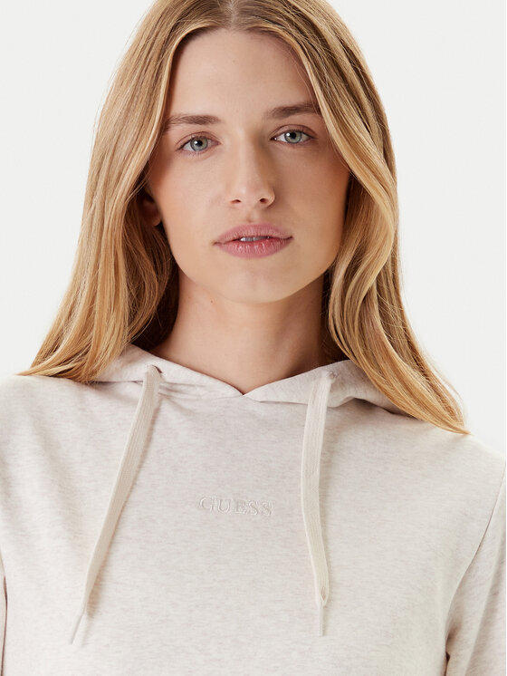 Guess Guess Bluza O5RQ02 KCO31 Beżowy Regular Fit