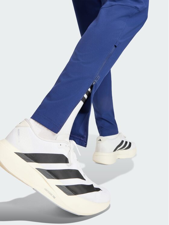 adidas adidas Spodnie materiałowe 162168 Błękitny Regular Fit