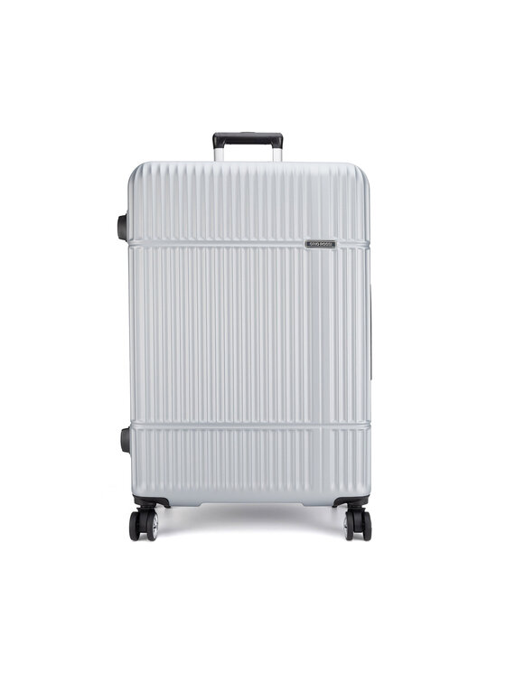 GINO ROSSI Gino Rossi Μεγάλη Βαλίτσα GIN-WAL-001-CCC-L Ασημί