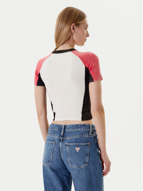 Guess Guess Džemper W5YR44 Z2YJ2 Écru Regular Fit
