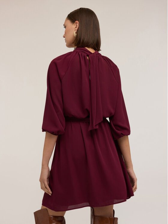 Motivi Motivi Vestito da giorno 7047Q003471N036 Bordeaux Regular Fit