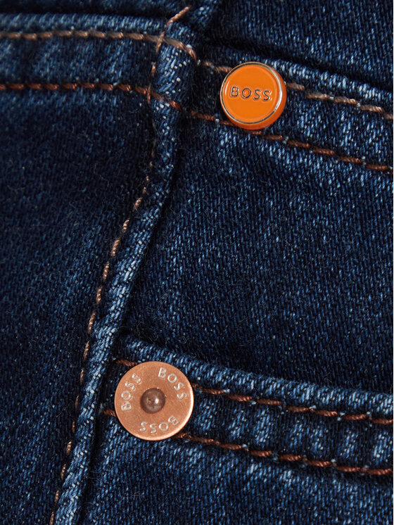 BOSS BOSS Džinsai C_Ada 50553902 Tamsiai mėlyna Slim Fit