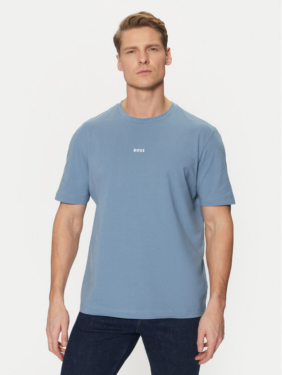 Férfi Póló BOSS, Méret: XL, Kék, Tchup 50473278