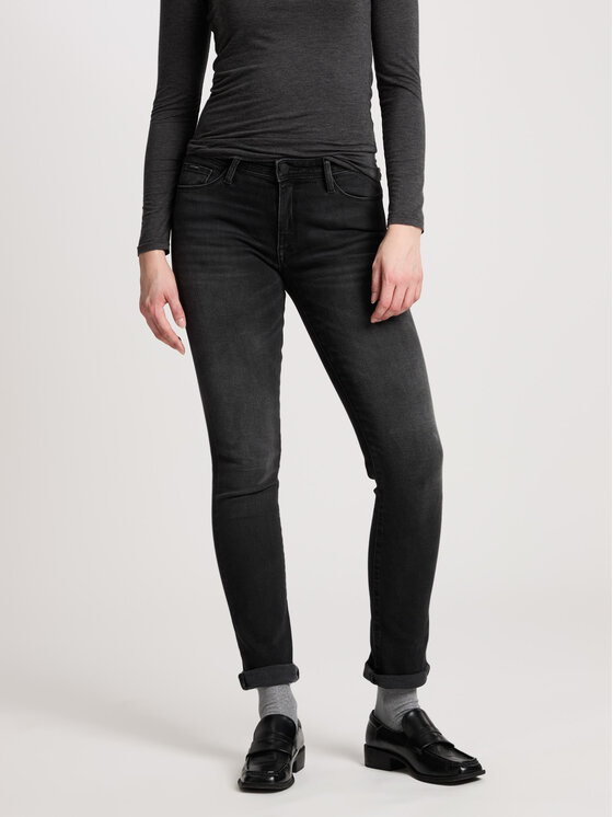 Cross Jeans Cross Jeans Jeansy P 489-238 Szary Slim Leg