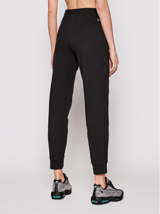 Calvin Klein Performance Calvin Klein Performance Teplákové nohavice Pw 00GWS1P631 Čierna Regular Fit